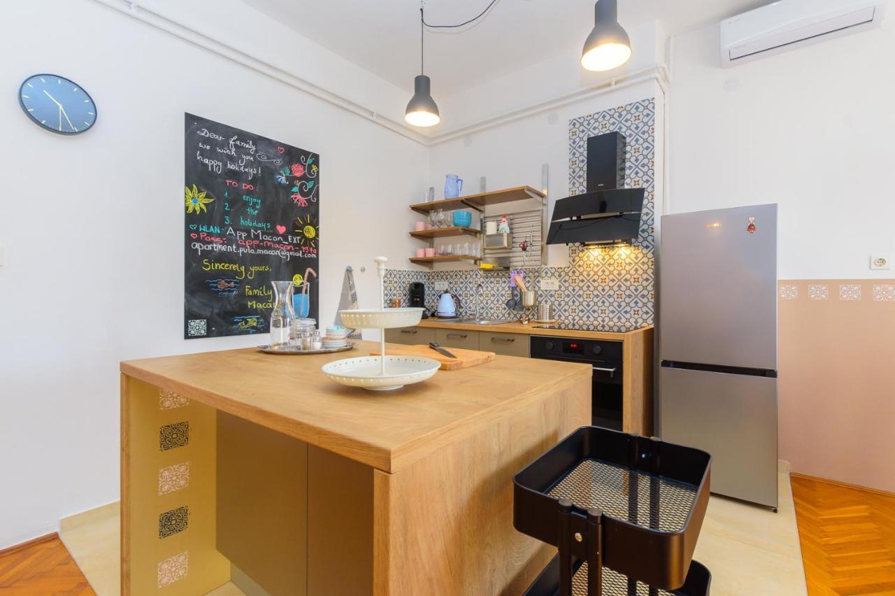 Apartment Macan, Beautiful Green Oasis بولا المظهر الخارجي الصورة